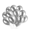 Latex Metallic Balloons For Anniversary, Birthday, Baby Shower, Valentine Day Party, Home, Restaurants and Showroom Decoration- (Pack of 25 Pcs)