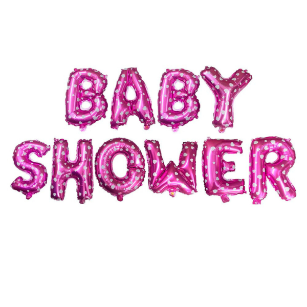 Baby Shower Golden & Multi Foil Banner Balloon for Party Decoration- (Pack of 1 Pcs)