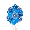 14 PCS Party Balloons Combo for For Anniversary, Birthday, Baby Shower, Valentine Day Party, Home, Restaurants and Showroom Decoration- (Pack of 14 Pcs)