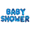 Baby Shower Golden & Multi Foil Banner Balloon for Party Decoration- (Pack of 1 Pcs)