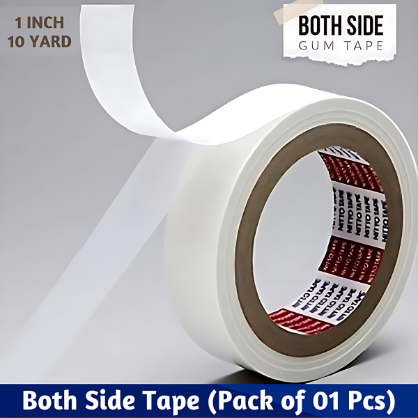 Both Side Masking Tape for Birthdays, Anniversaries, Weddings, Baby Showers and Valentine's Day Party Decoration Kit- (Pack of 1 Pcs)