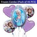 Character Foil Balloon Set for Party Decorations –Hello Kitty, Cocomelon, Boss Baby, Unicorn, Frozen, Jungle, Car & Spider-Man, Baby Shark, Baby Boy & Girl Themes – Perfect for Kids’ Birthday Parties and Events – Pack of 5 pcs