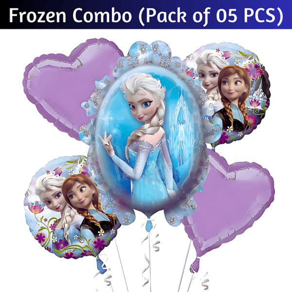 Character Foil Balloon Set for Party Decorations –Hello Kitty, Cocomelon, Boss Baby, Unicorn, Frozen, Jungle, Car & Spider-Man, Baby Shark, Baby Boy & Girl Themes – Perfect for Kids’ Birthday Parties and Events – Pack of 5 pcs