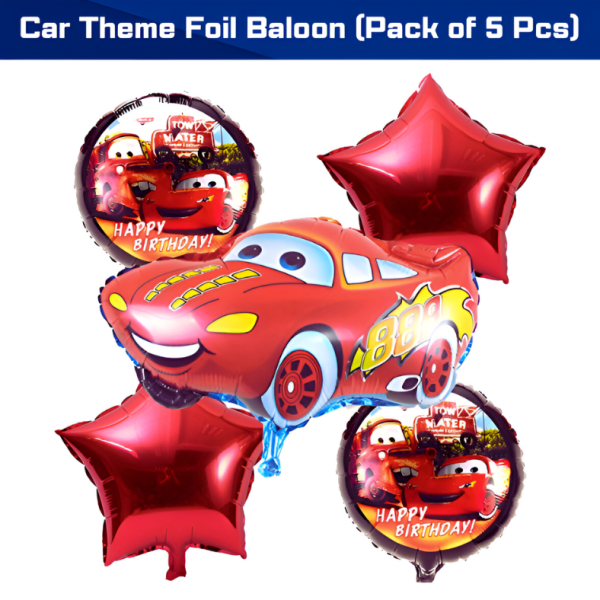 Character Foil Balloon Set for Party Decorations –Hello Kitty, Cocomelon, Boss Baby, Unicorn, Frozen, Jungle, Car & Spider-Man, Baby Shark, Baby Boy & Girl Themes – Perfect for Kids’ Birthday Parties and Events – Pack of 5 pcs