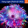 Fairy Lights, Dazzle Bright Fairy String Golden & Multicolor Lights for Home, Birthday, Holiday Parties & Room Decorations- (Pack of 1 Pcs)