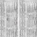 Foil Curtain Backdrop Golden, Silver, Blue, Red, Black & Pink Color For Party Decorations– (Pack of 1 Pcs)