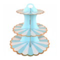 3-Tier Cardboard Dessert & Cupcake Stand – Perfect for Birthdays, Weddings & Parties- (Pack of 1 Set)