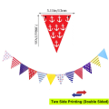 Birthday Party Flag – Multicolor Triangle Bunting Flag for Birthday, Anniversary, Baby Shower & More Decoration- (Pack of 1 Set)