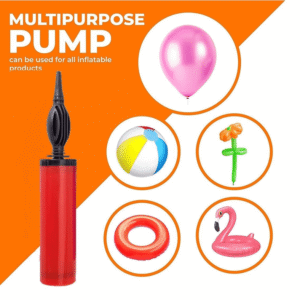 Multipurpose Balloon Hand Pump for Balloon Decoration and Party Setup